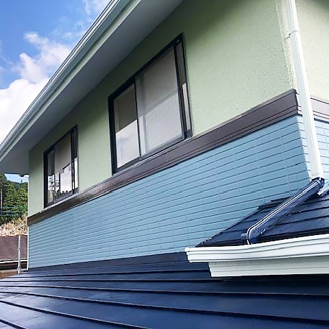 外壁塗装施工事例1