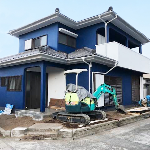 外壁塗装施工事例2